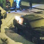 Bil i brand på Karlsdal